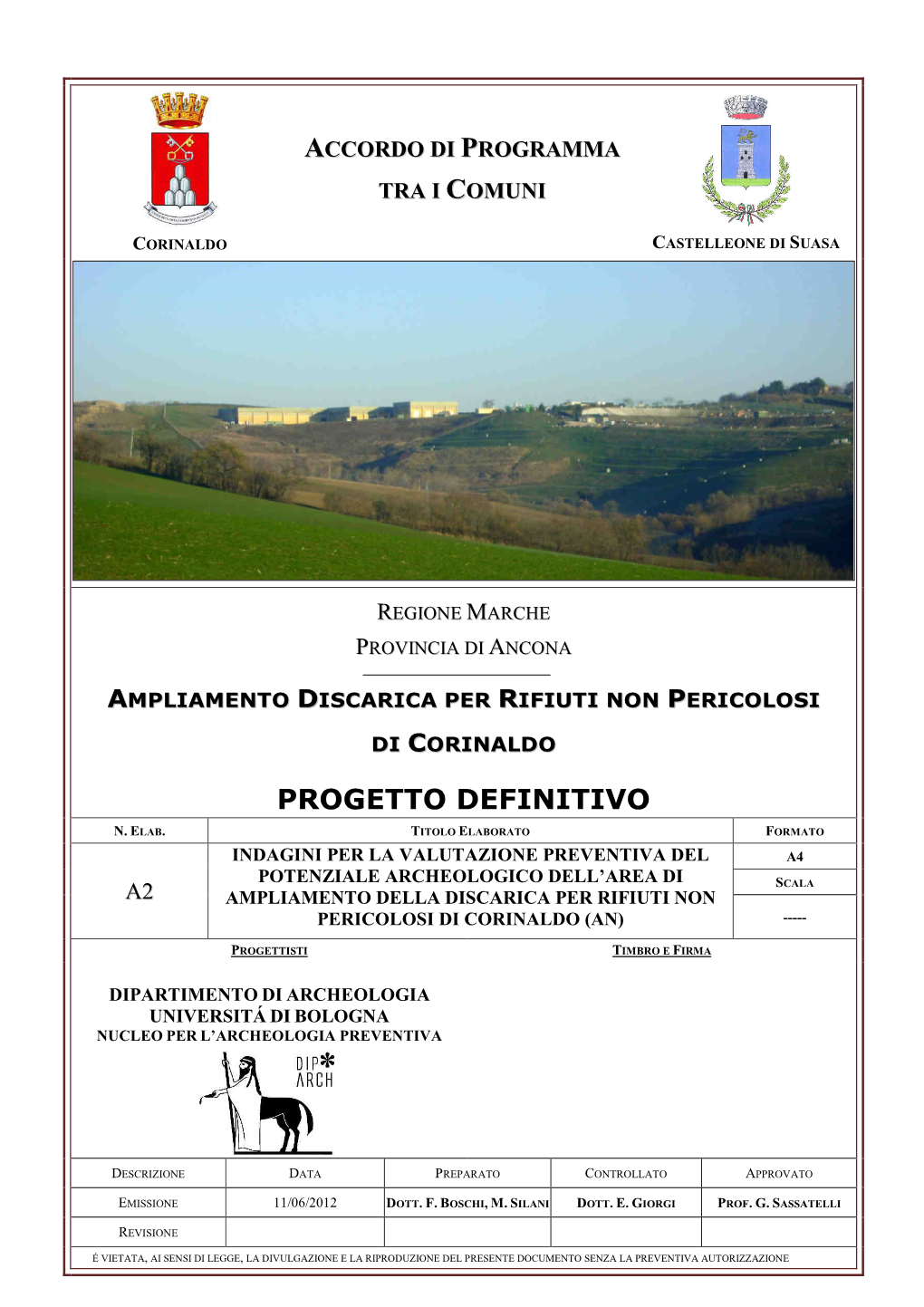 Progetto Definitivo