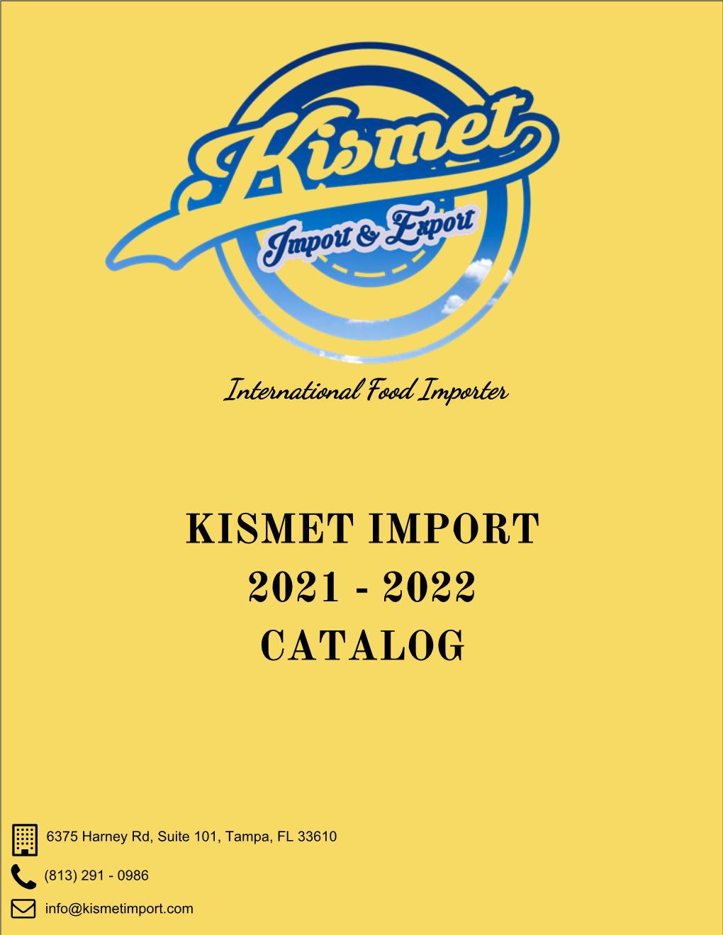 Kismet Import 2021 - 2022 Catalog