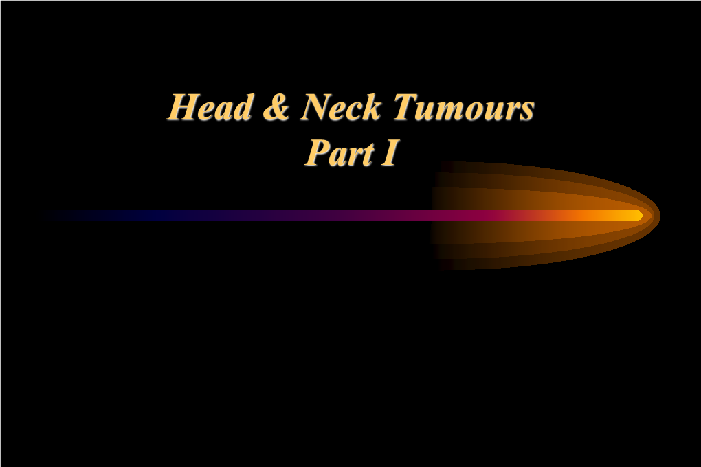 Evaluation and Management of the Patient with a Neck Mass • Introduction • Anatomical Consideration • Diagnostic Steps • DDX • Some Examples • Summary Introduction