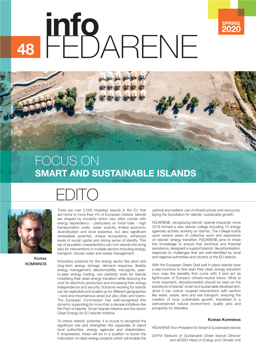 Focus on Smart and Sustainable Islands Edito