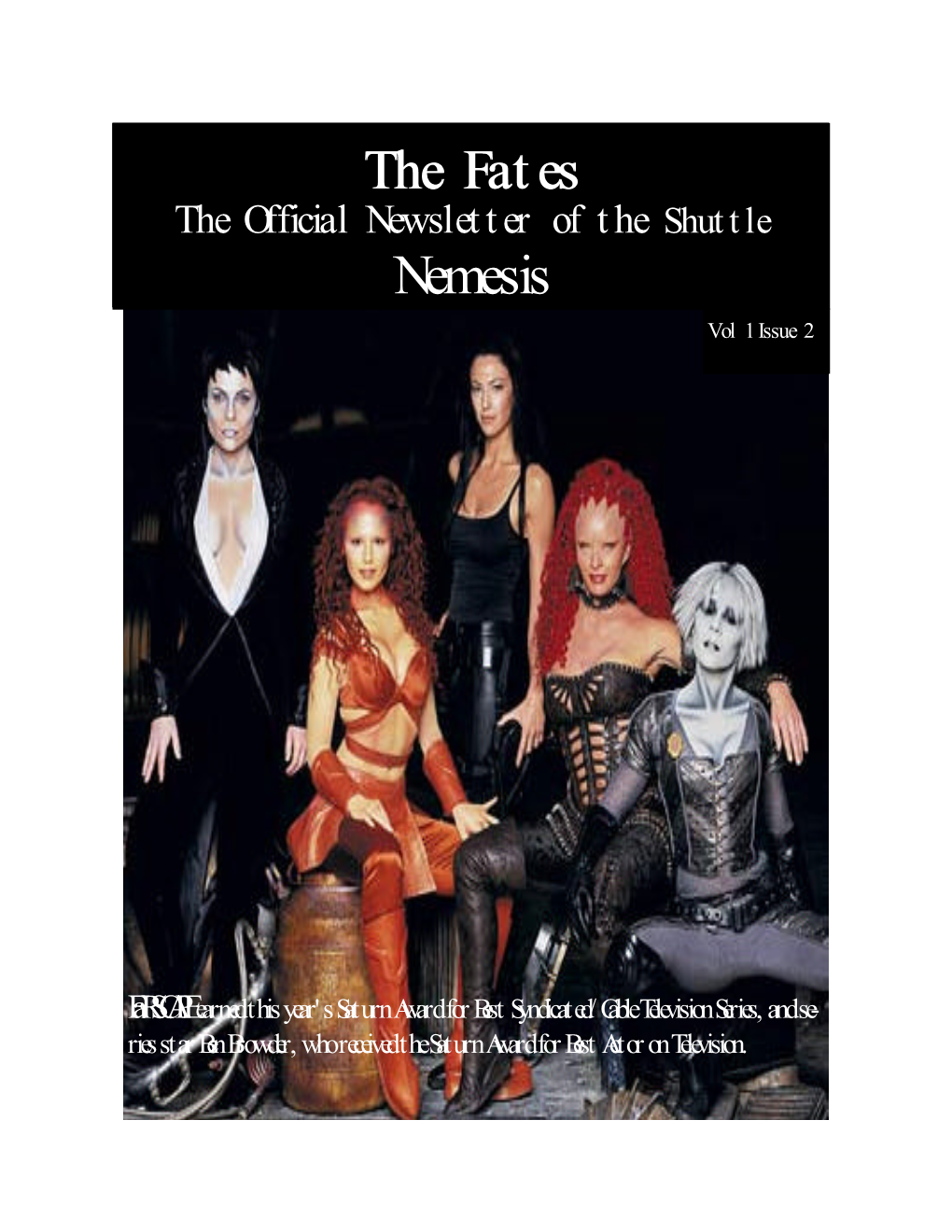 The Fates the Fates Nemesis