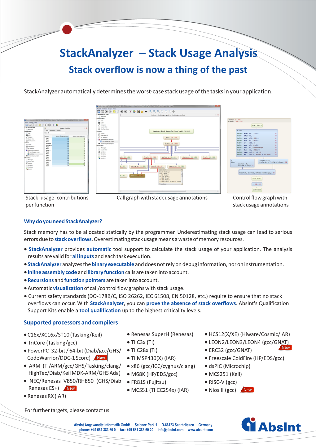 Stackanalyzer – Stack Usage Analysis Stack Overflow Is Now a Thing of the Past