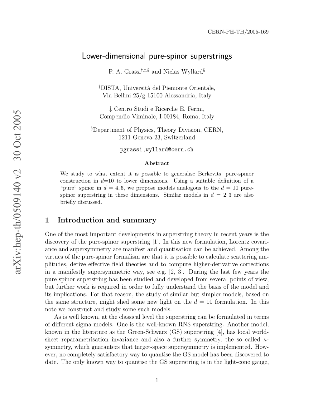 Lower-Dimensional Pure-Spinor Superstrings