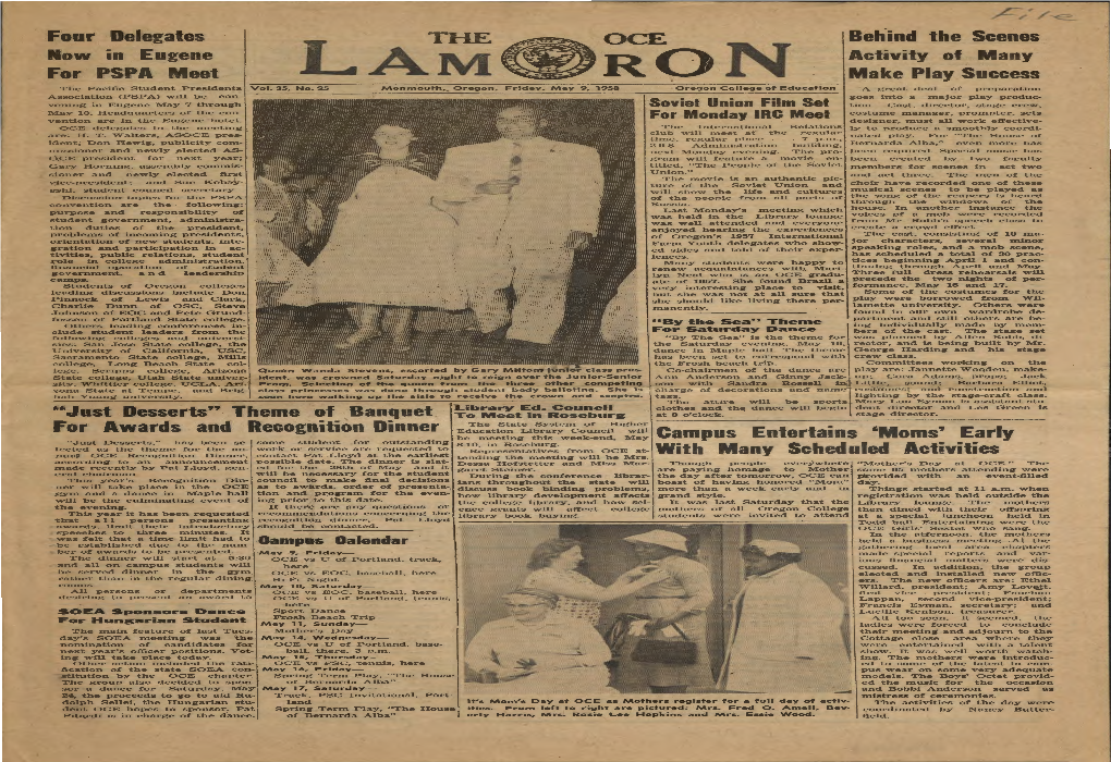 The OCE Lamron, 1958-05-09