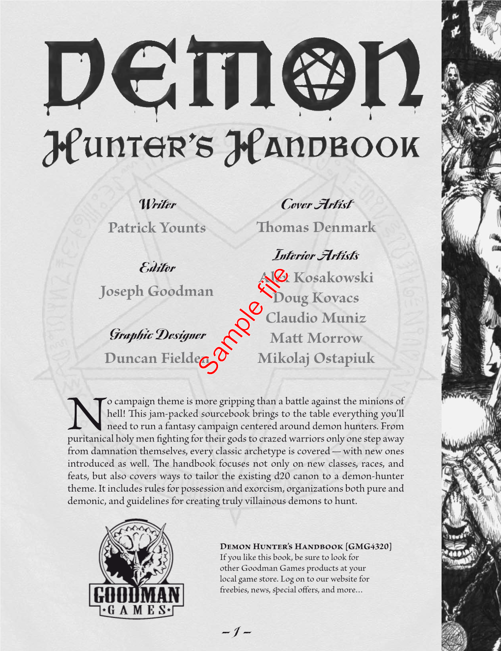 Demon Hunter's Handbook