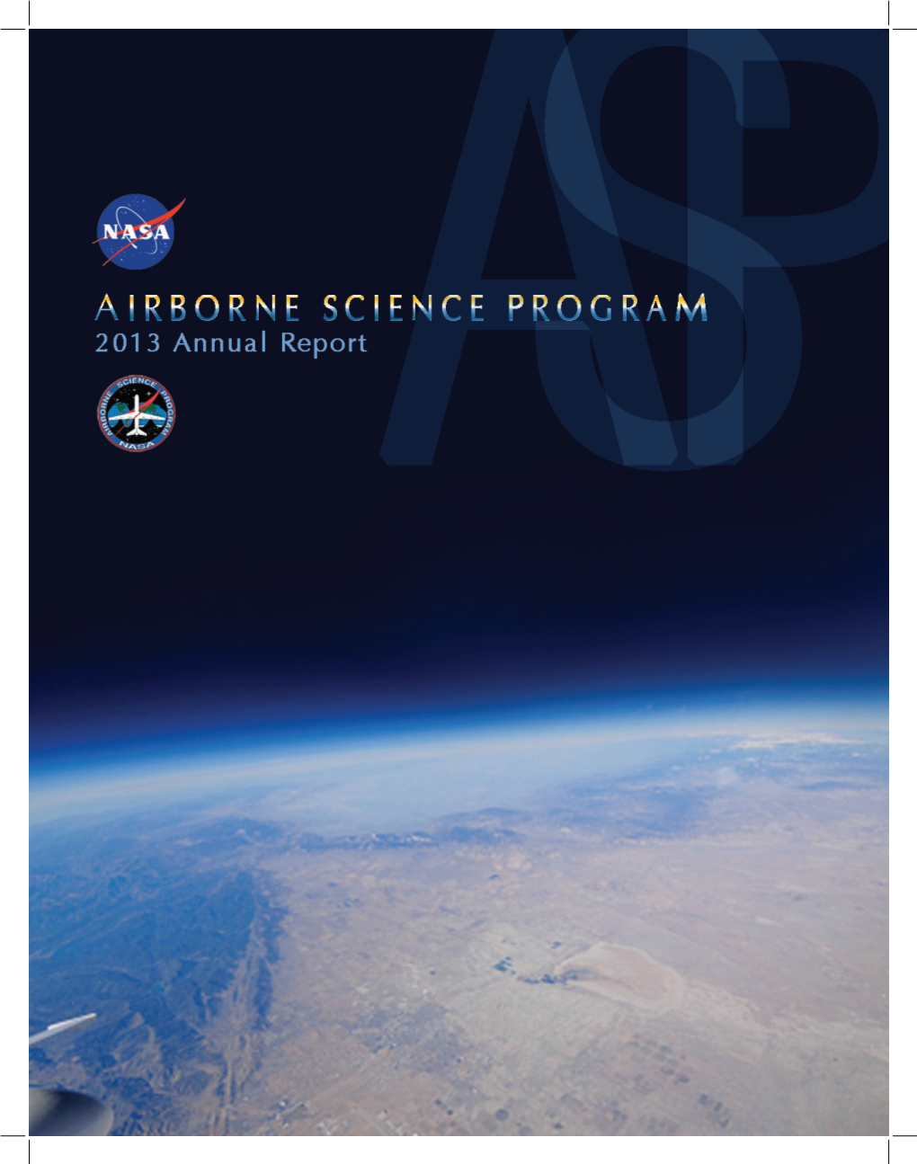 2013 Airborne Science Program Annual Report