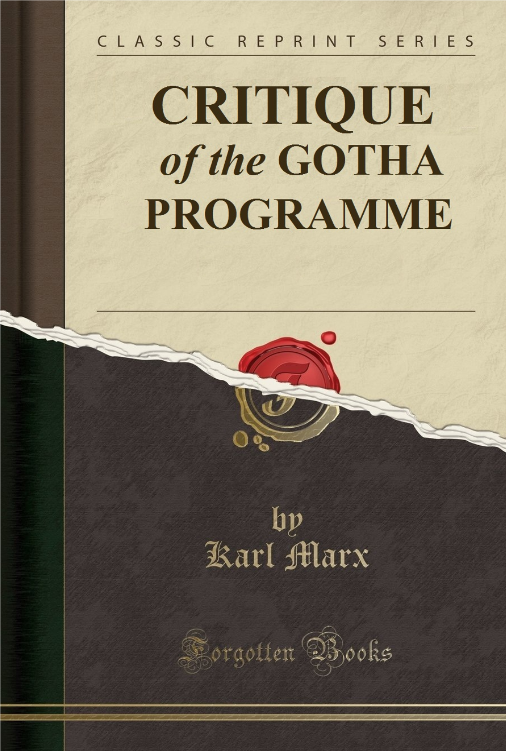 Critique of the Gotha Programme