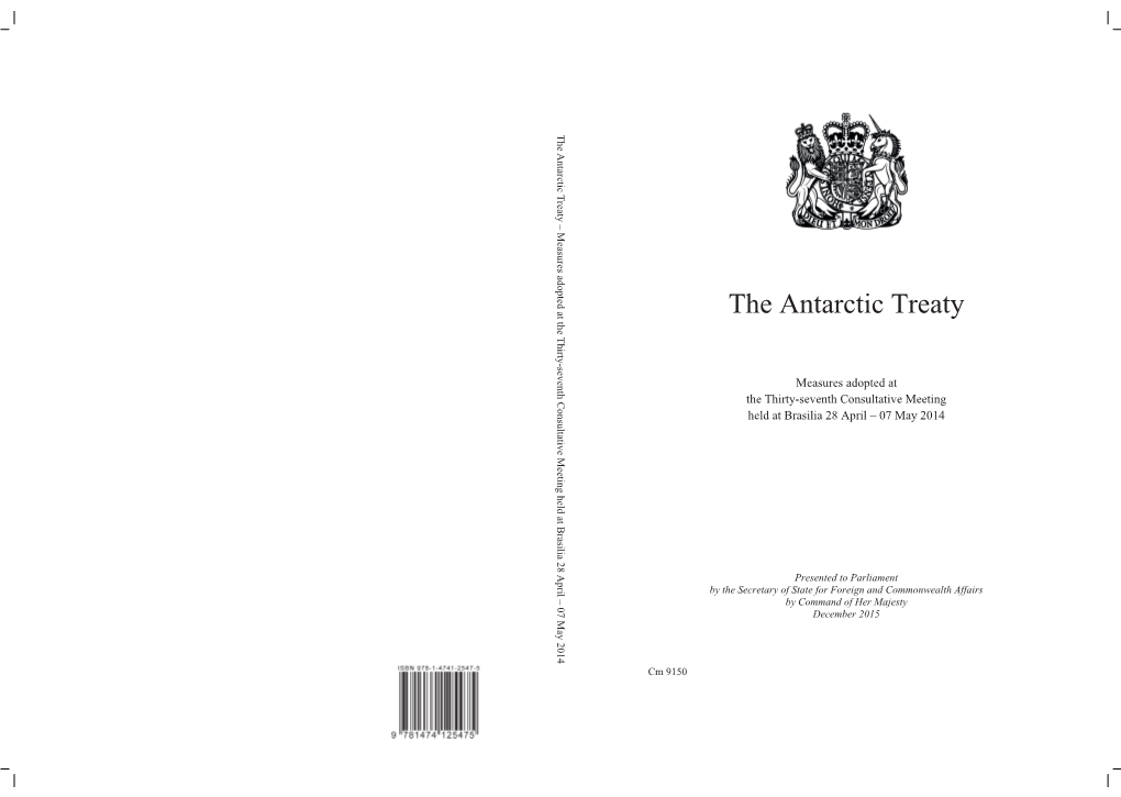 The Antarctic Treaty