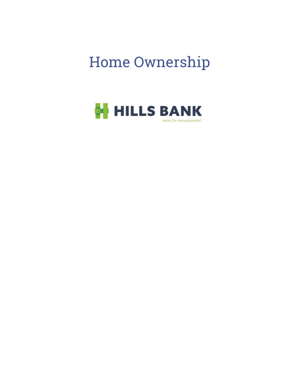 Home Ownership