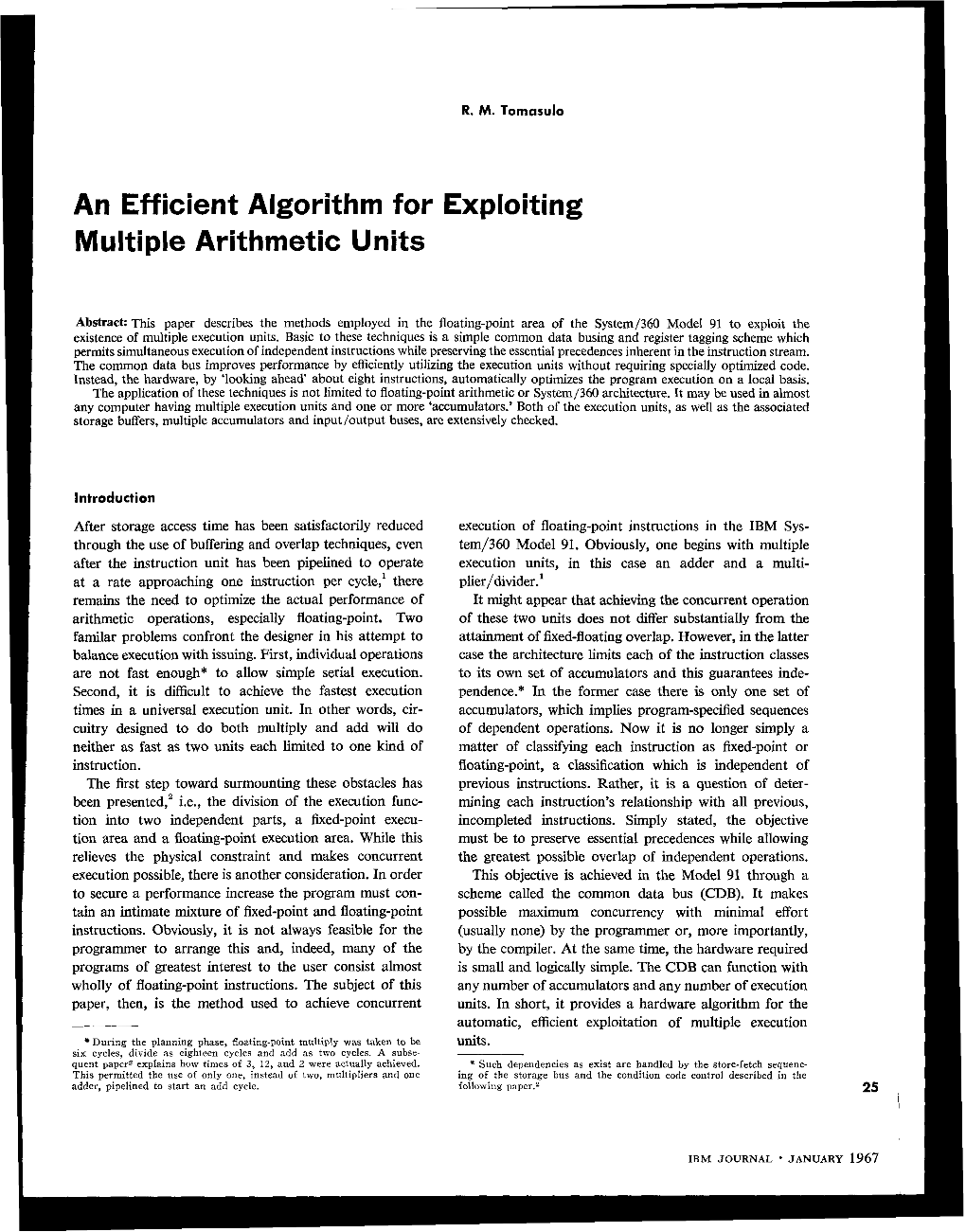 An Efficient Algorithm for Exploiting Multiple Arithmetic Units