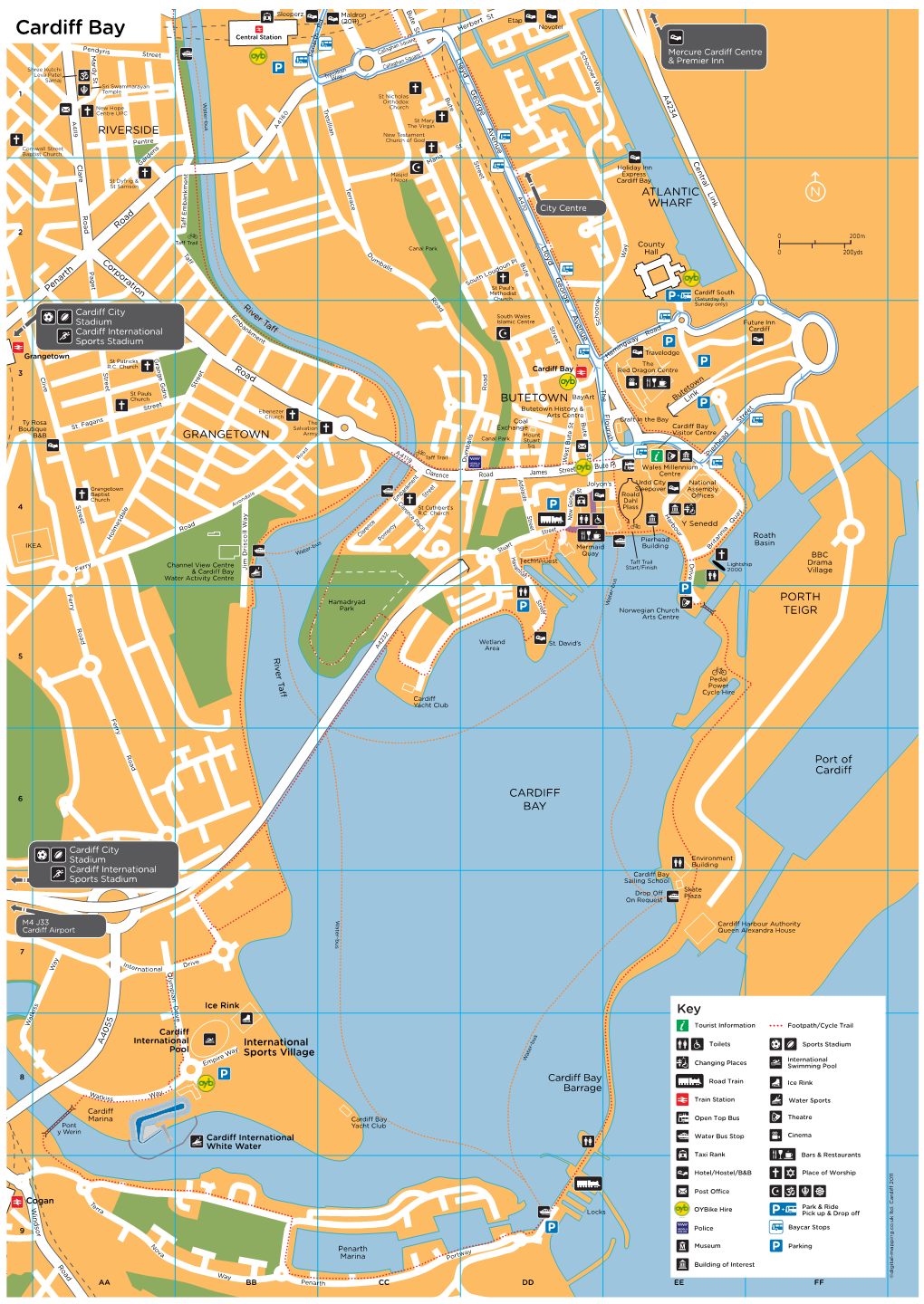 Cardiff Touring Caravan Park University Taff Trail