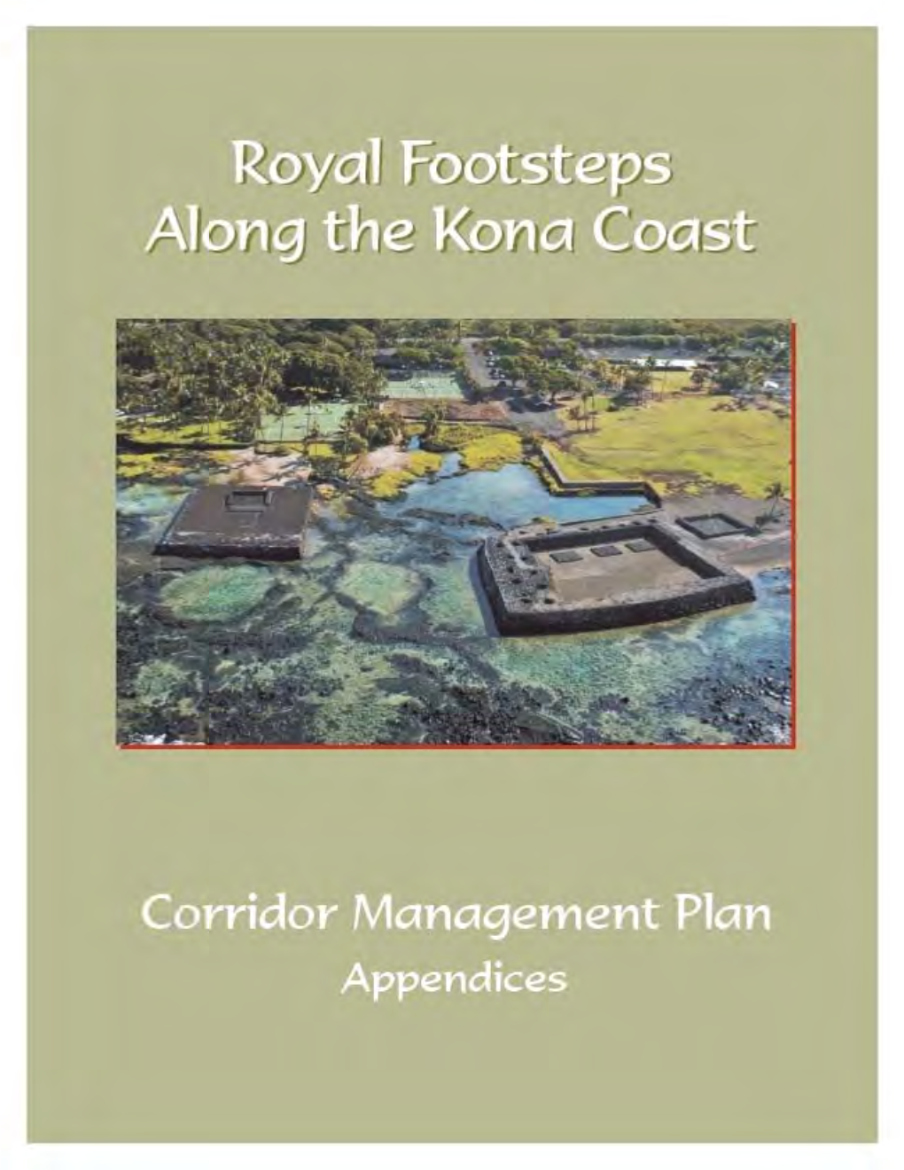 Corridor Management Plan Appendices