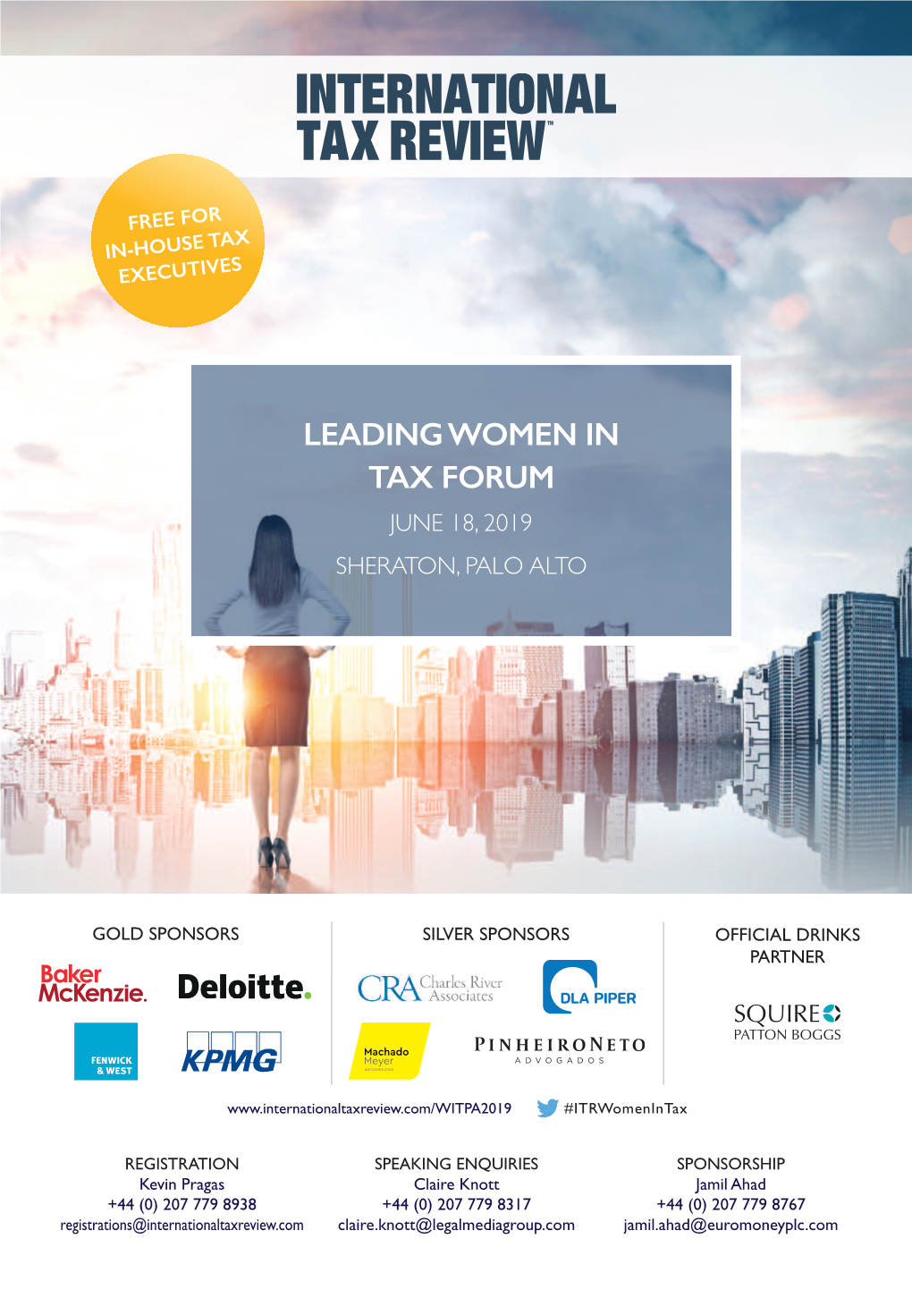Leading Women in Tax Forum June 18, 2019 Sheraton, Palo Alto