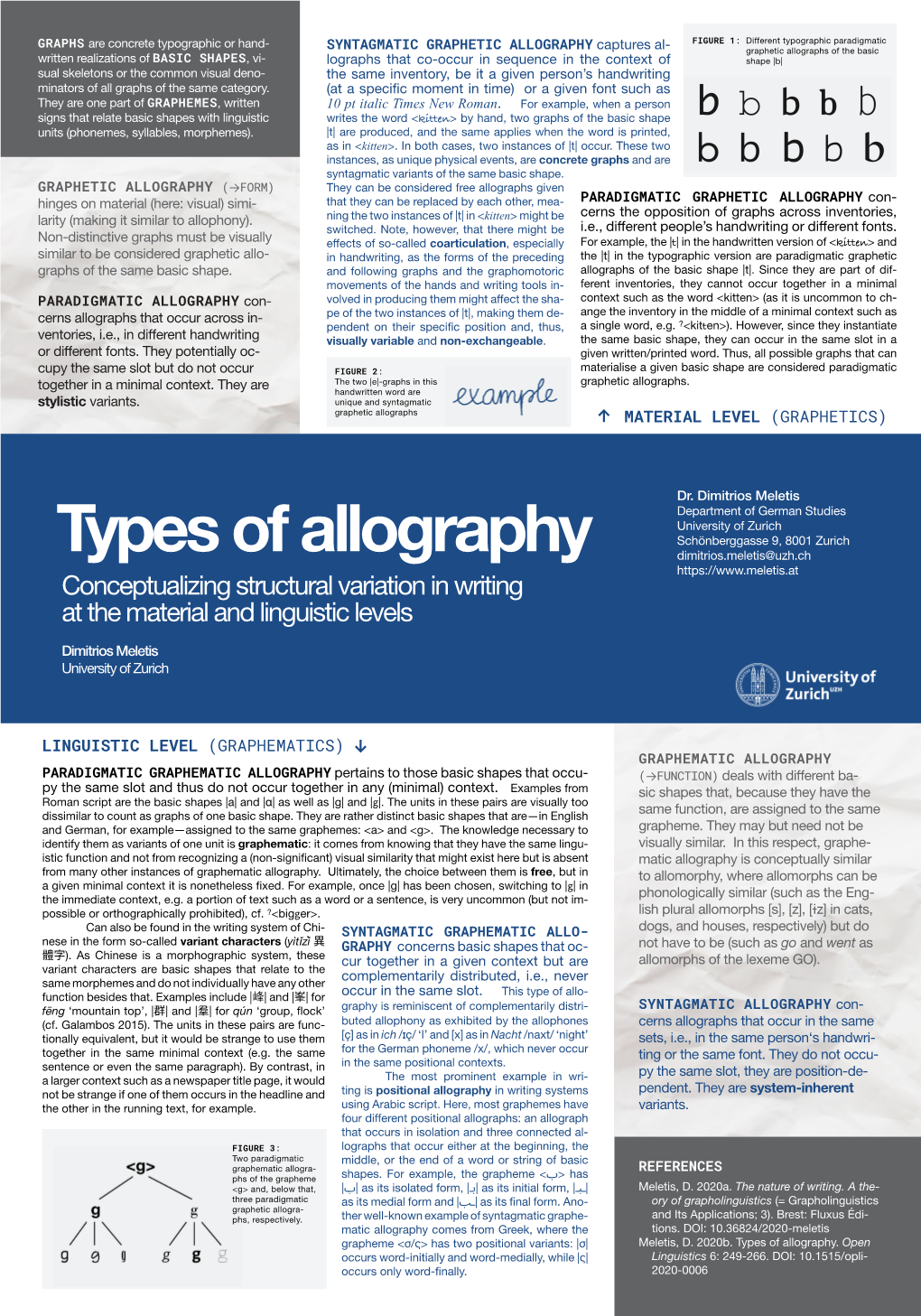 Graphematic Allography