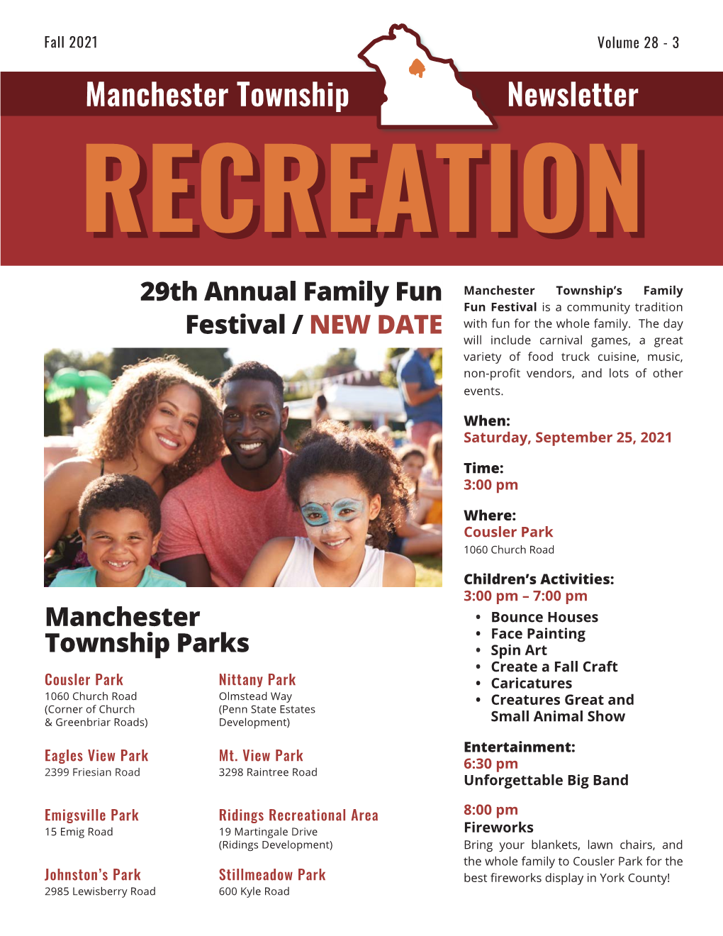 Manchester Township Newsletter