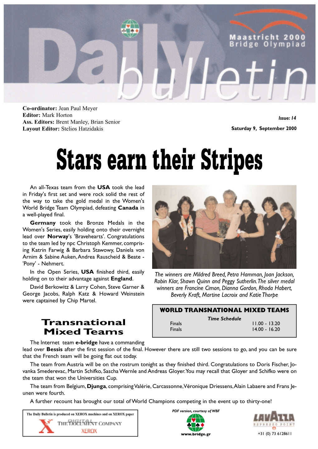 Stars Earn Their Stripes