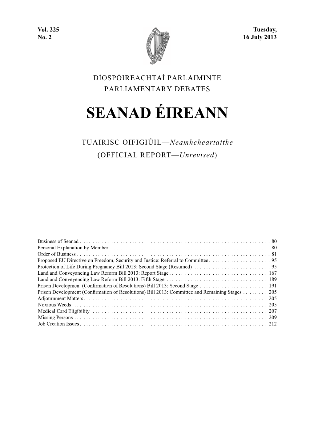 Seanad Éireann