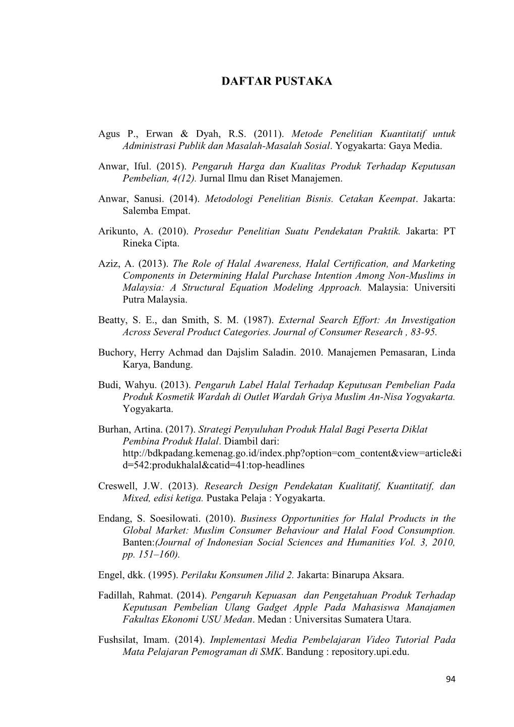 X. Daftar Pustaka