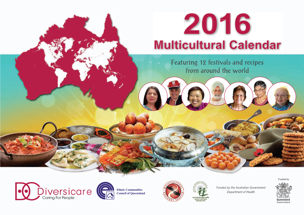 Multicultural Calendar 2016