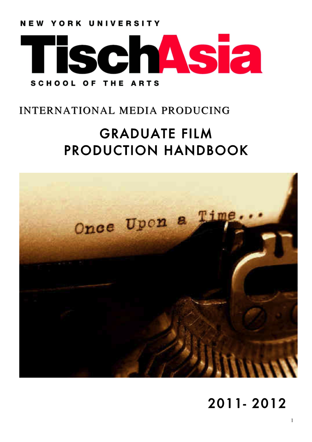 International Media Producing Production Handbook 2011