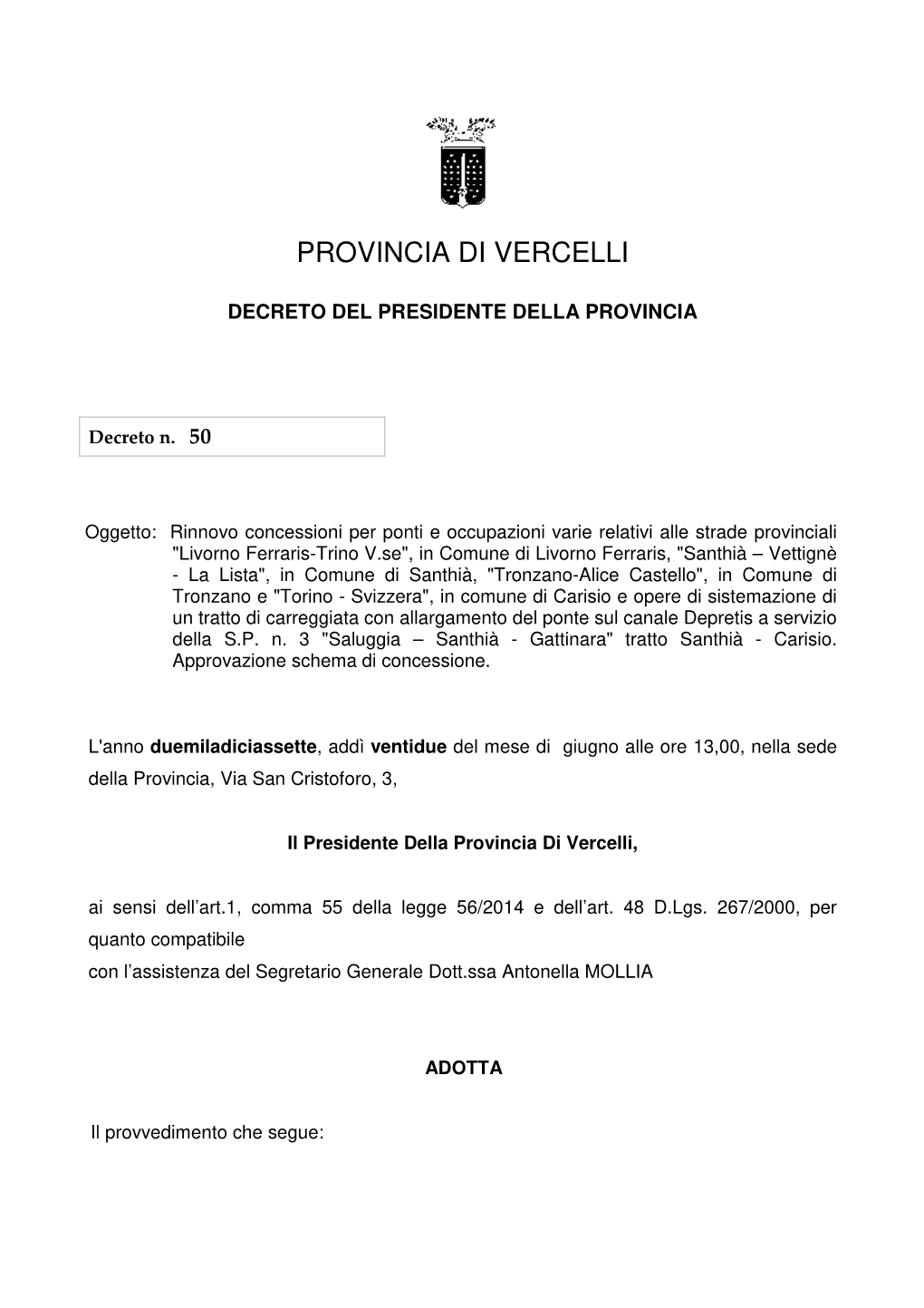 Provincia Di Vercelli