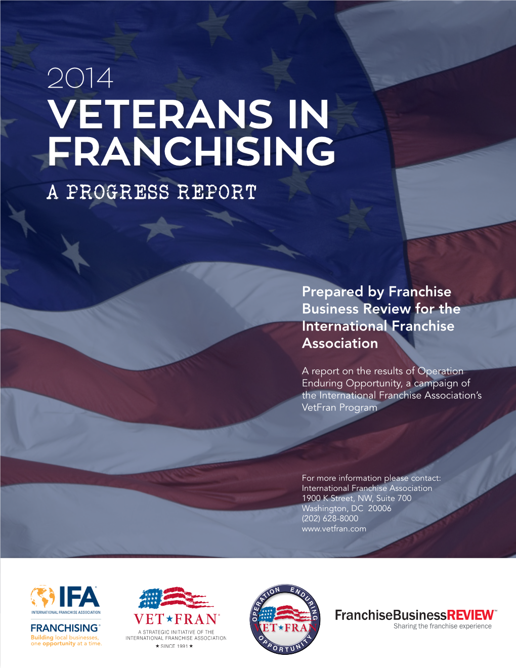 2014 Veterans in Franchising Progress Report