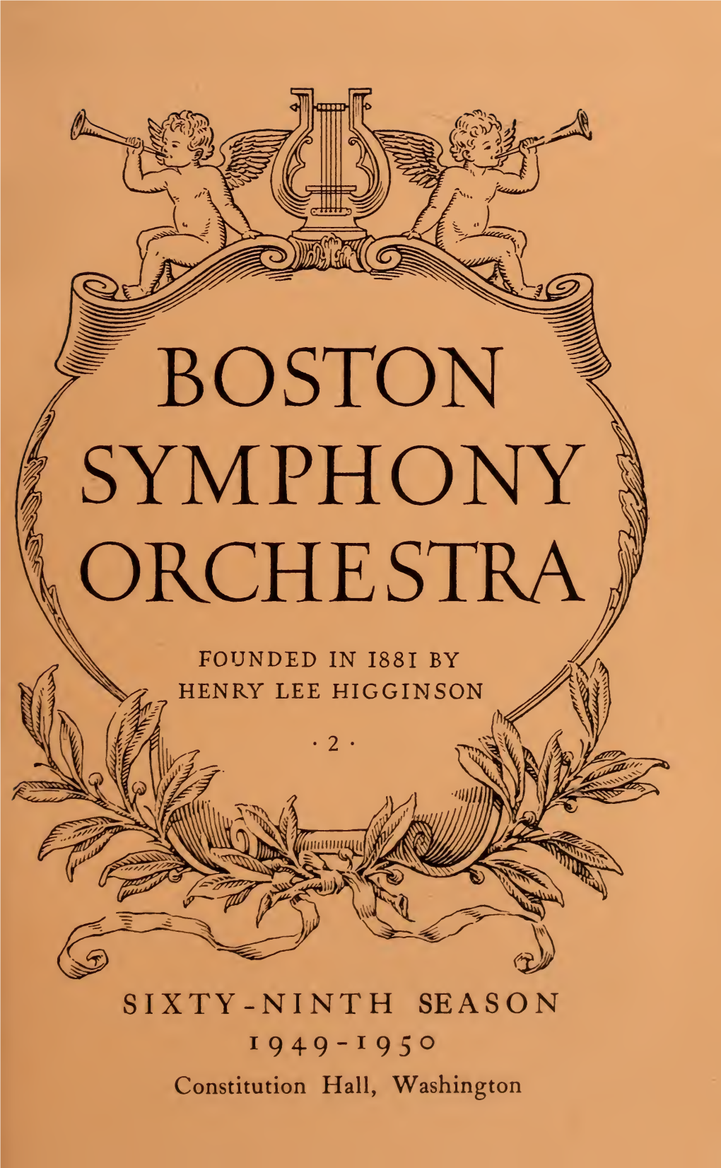 Boston Symphony Orchestra Concert Programs, Season 69, 1949