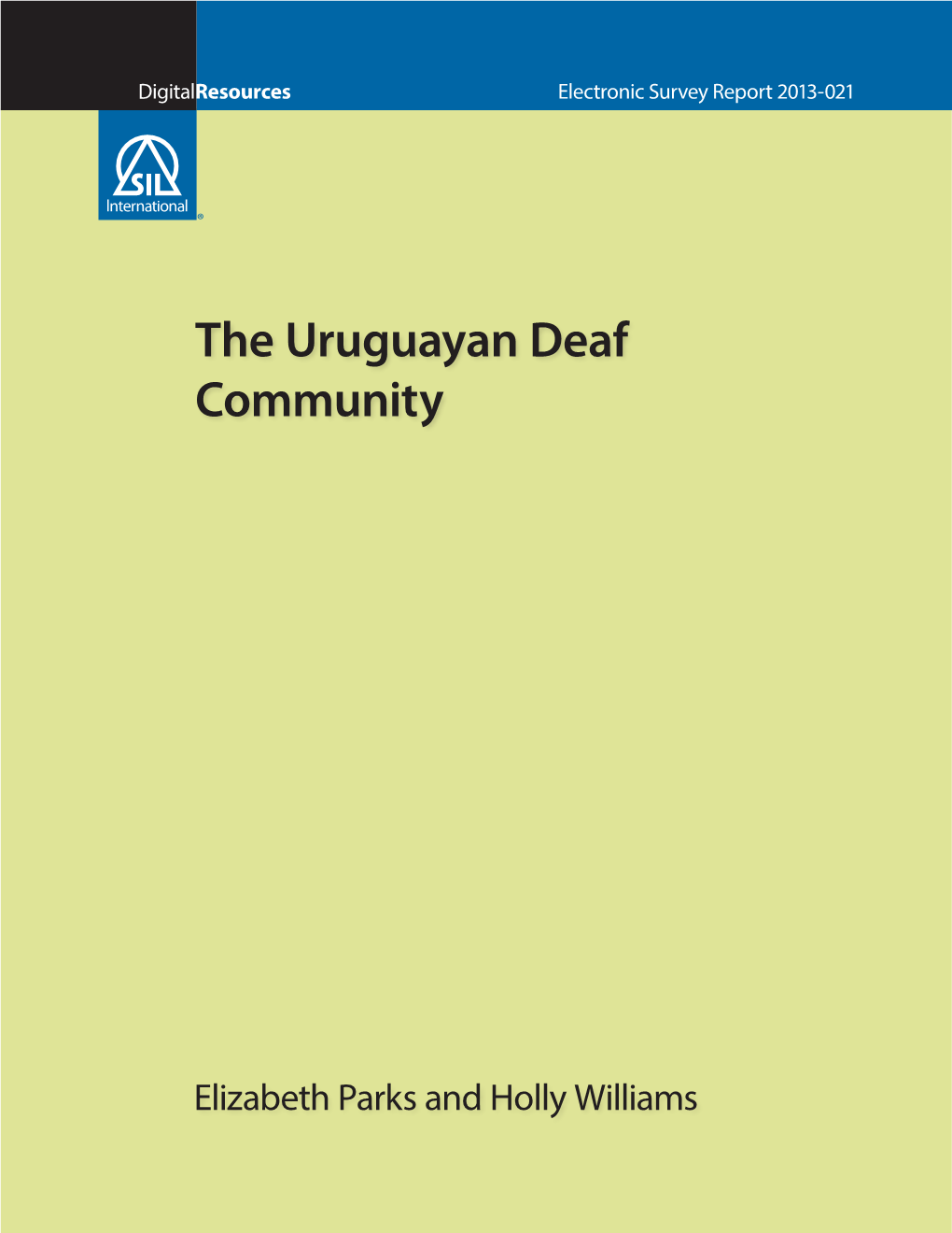 The Uruguayan Deaf Community