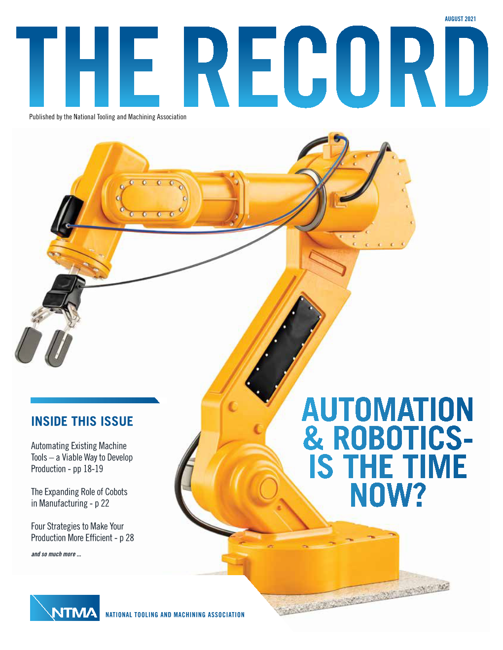 Automation & Robotics- Is the Time Now?
