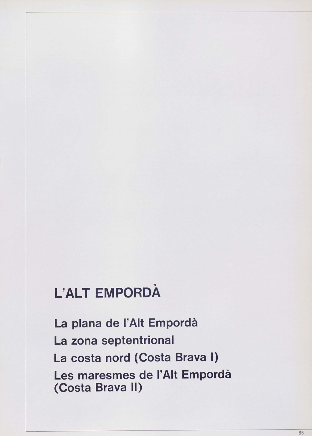 L'alt Emporda