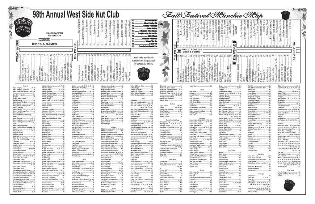 98Th Annual West Side Nut Club