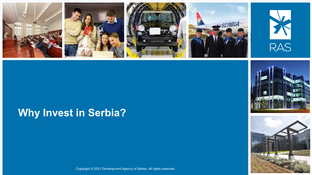 Why Invest in Serbia?