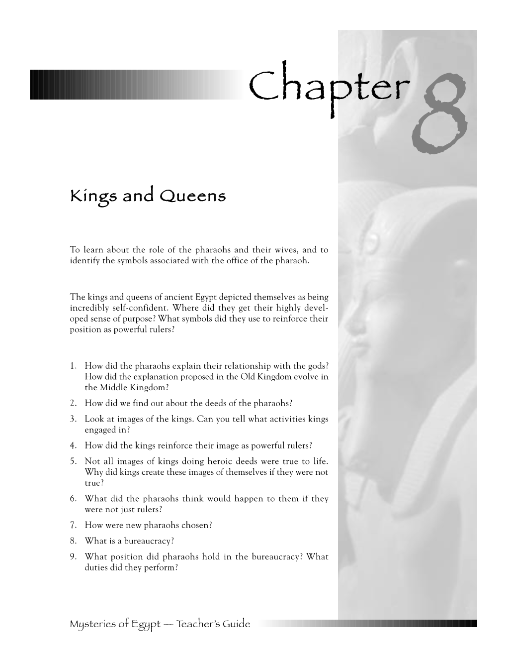 Chapter8 Kings and Queens