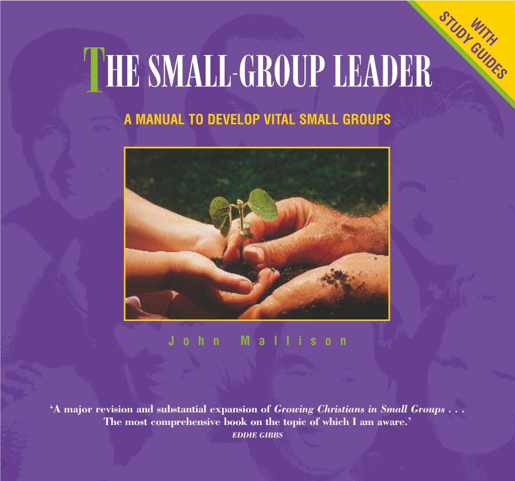 The Small Group Leader: a Manual to Develop Vital Small Groups