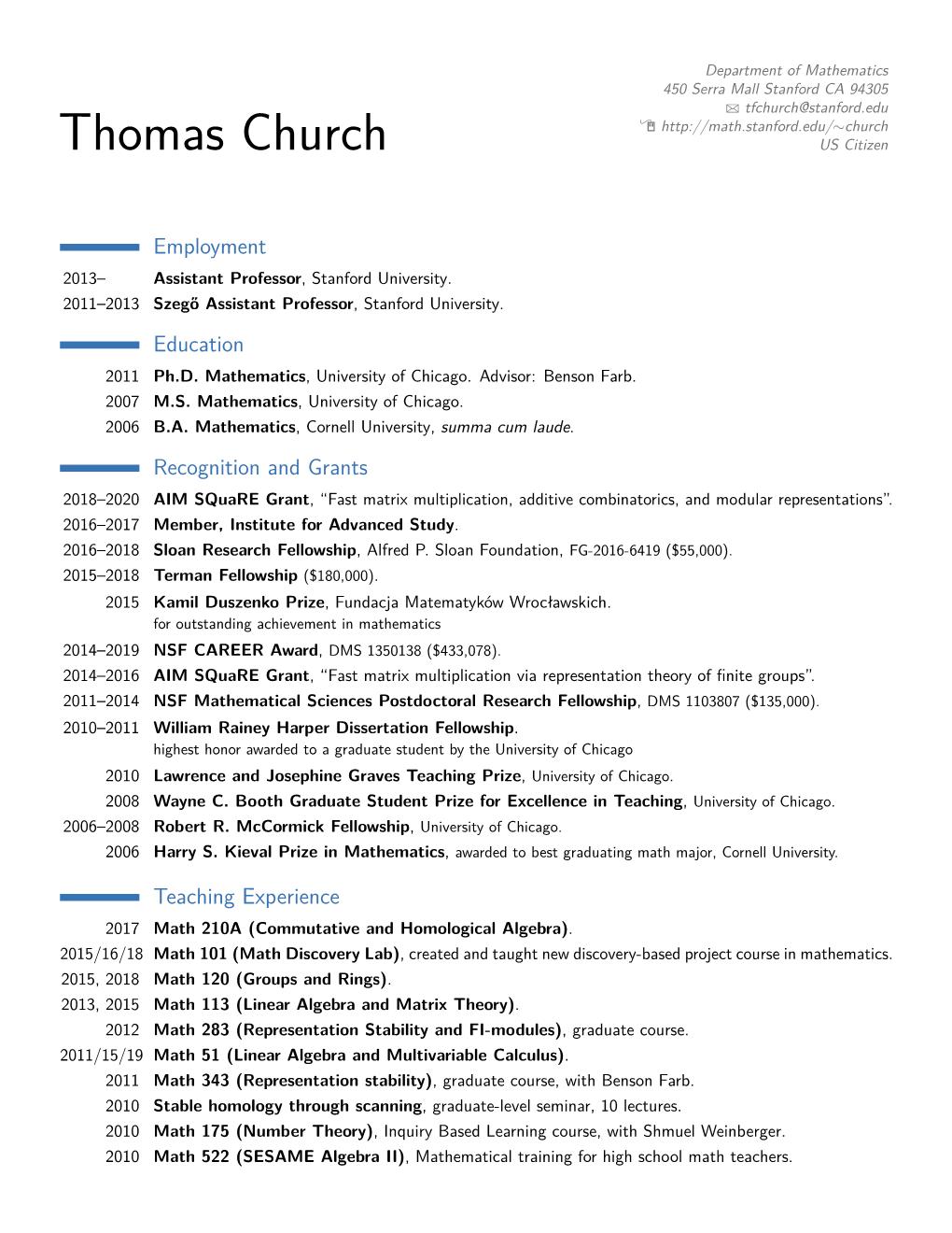 Thomas Church –