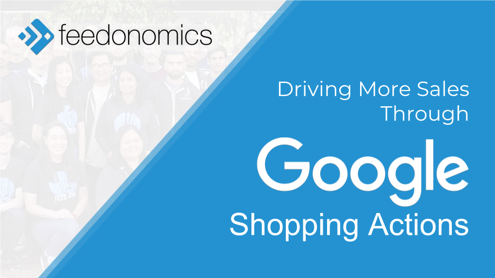 Google Shopping Actions Appears