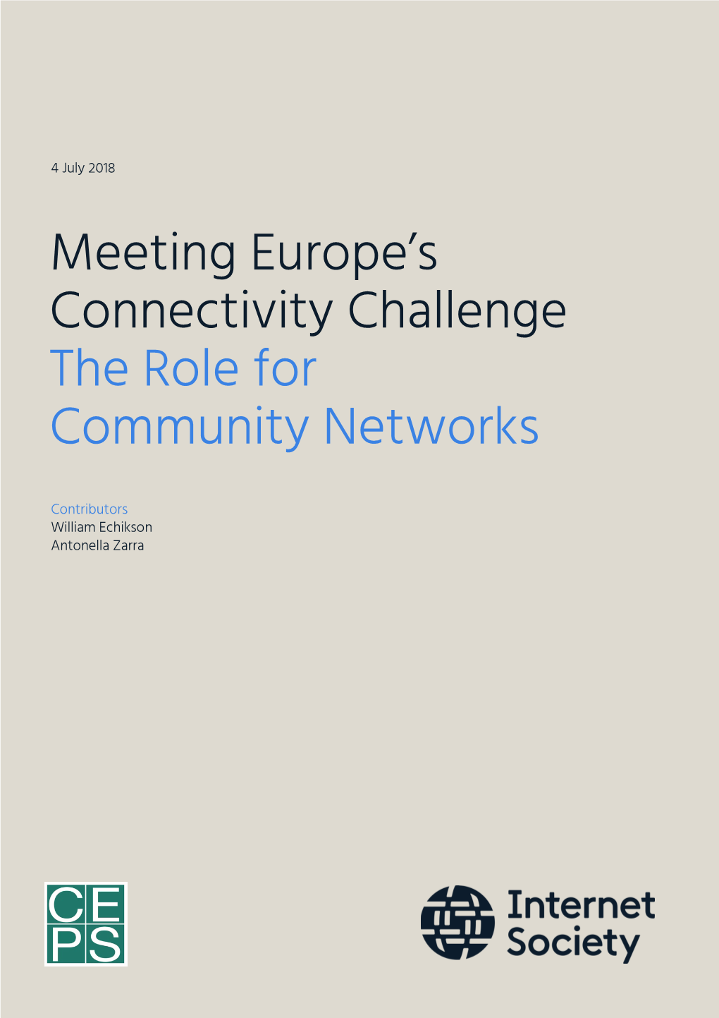 Meeting Europe's Connectivity Challenge