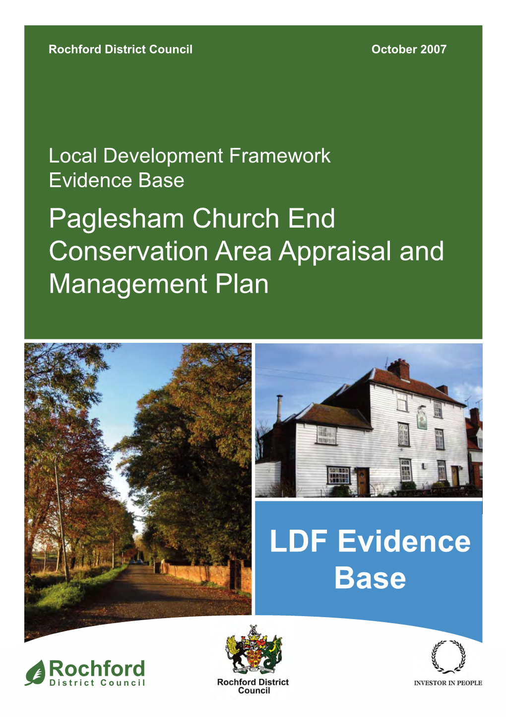 Paglesham Church End Conservation Area Appraisal and Management Plan
