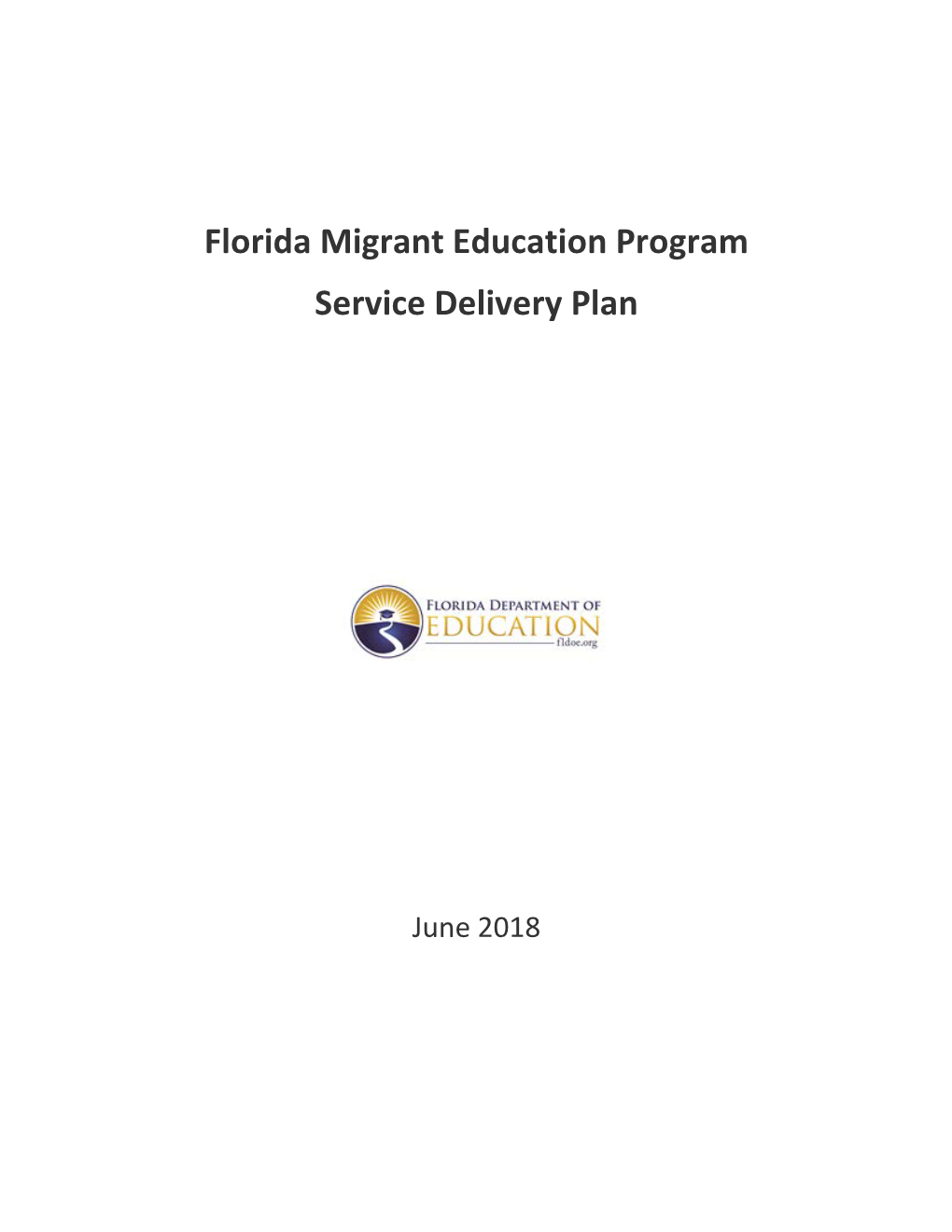 FMEP Service Delivery Plan