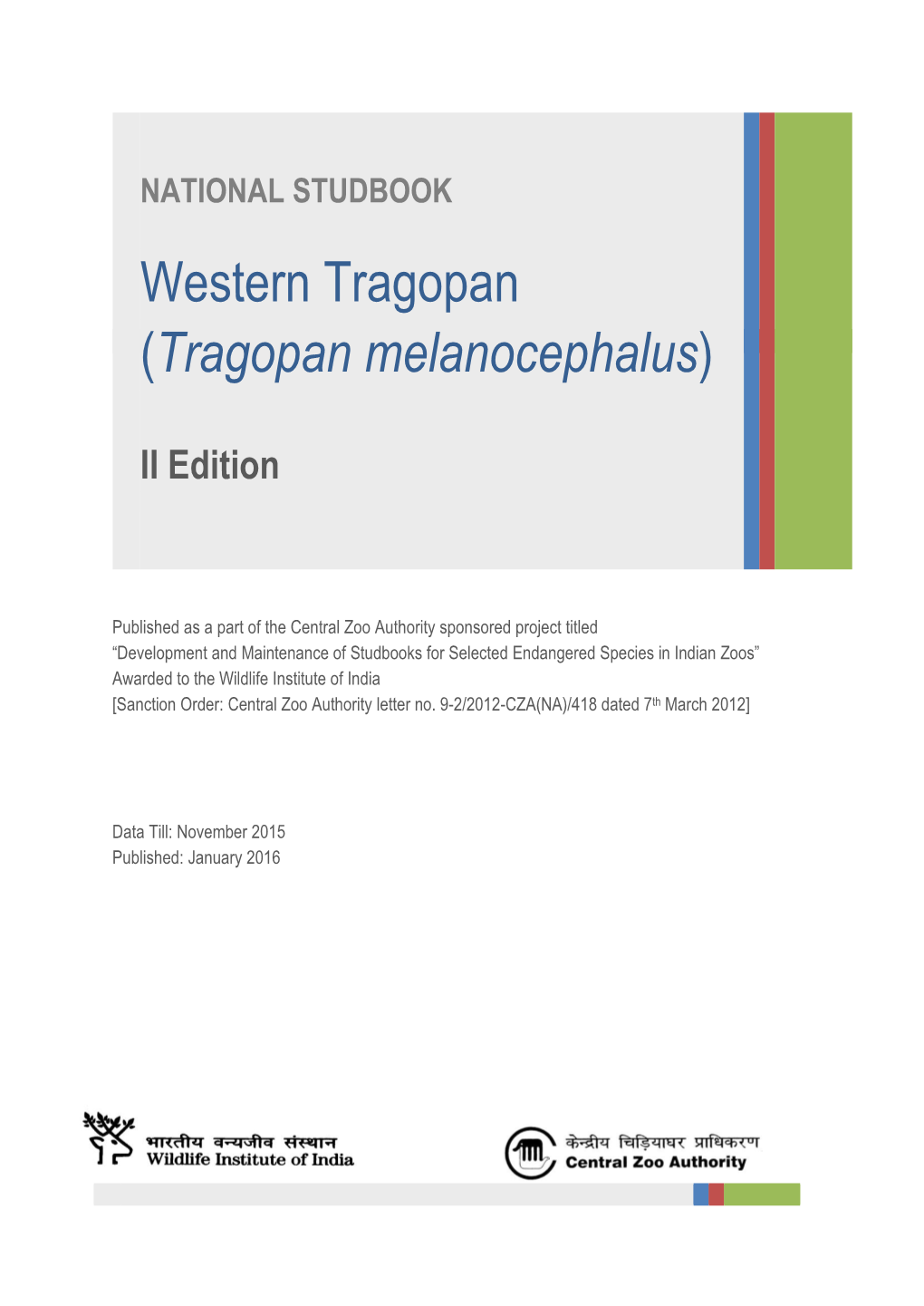 Western Tragopan (Tragopan Melanocephalus)