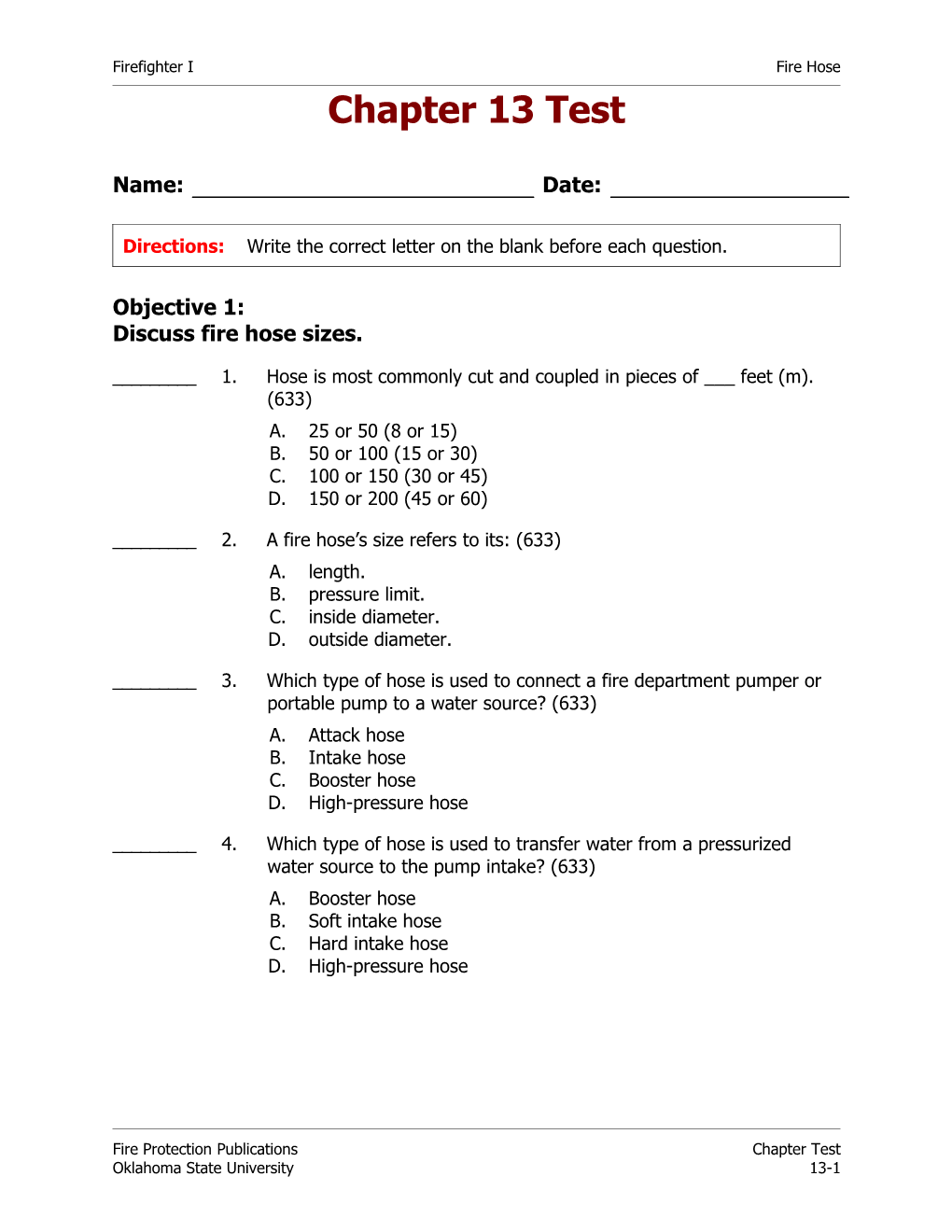 Directions: Write the Correct Letter on the Blank Before Each Question s1