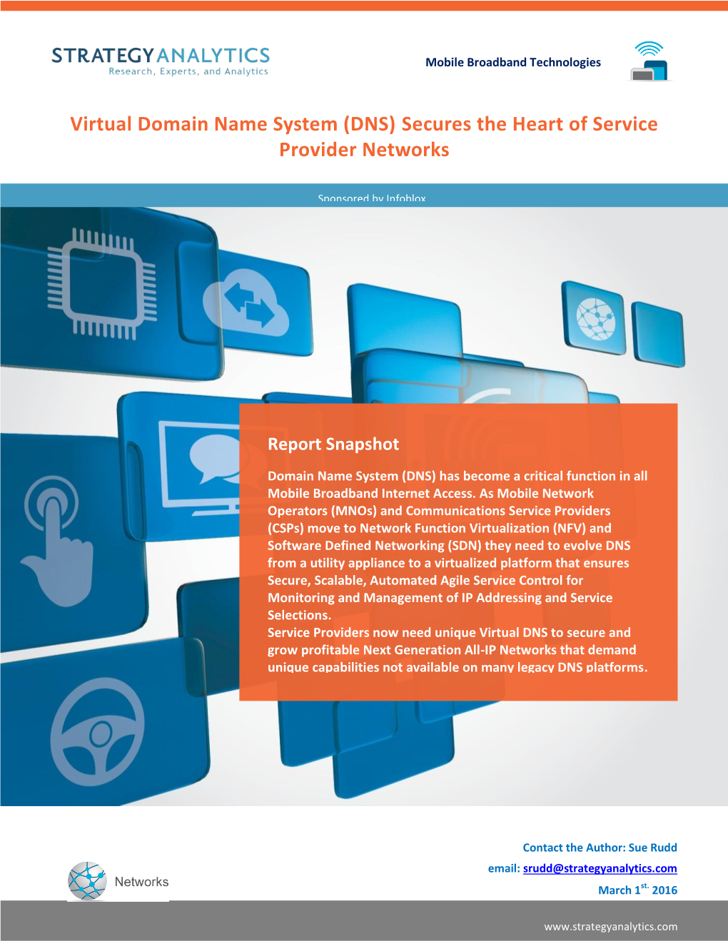 Virtual Domain Name System (DNS) Secures the Heart of Service Provider Networks