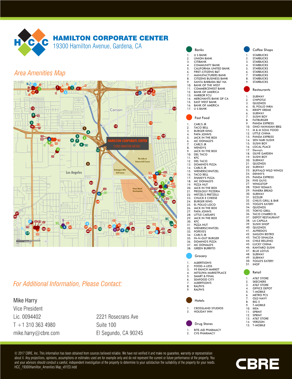 Area Amenities Map 7