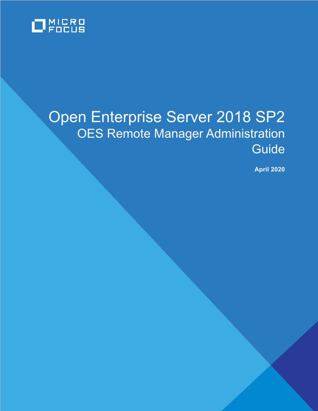 Open Enterprise Server 2018 SP2 OES Remote Manager Administration Guide