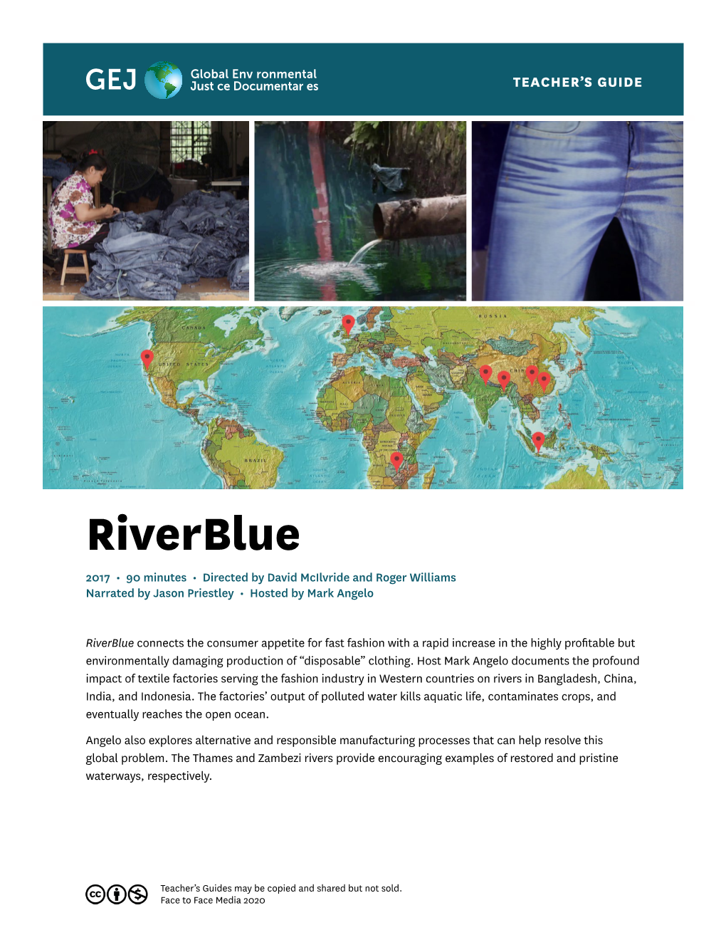 River Blue: Teacher's Guide