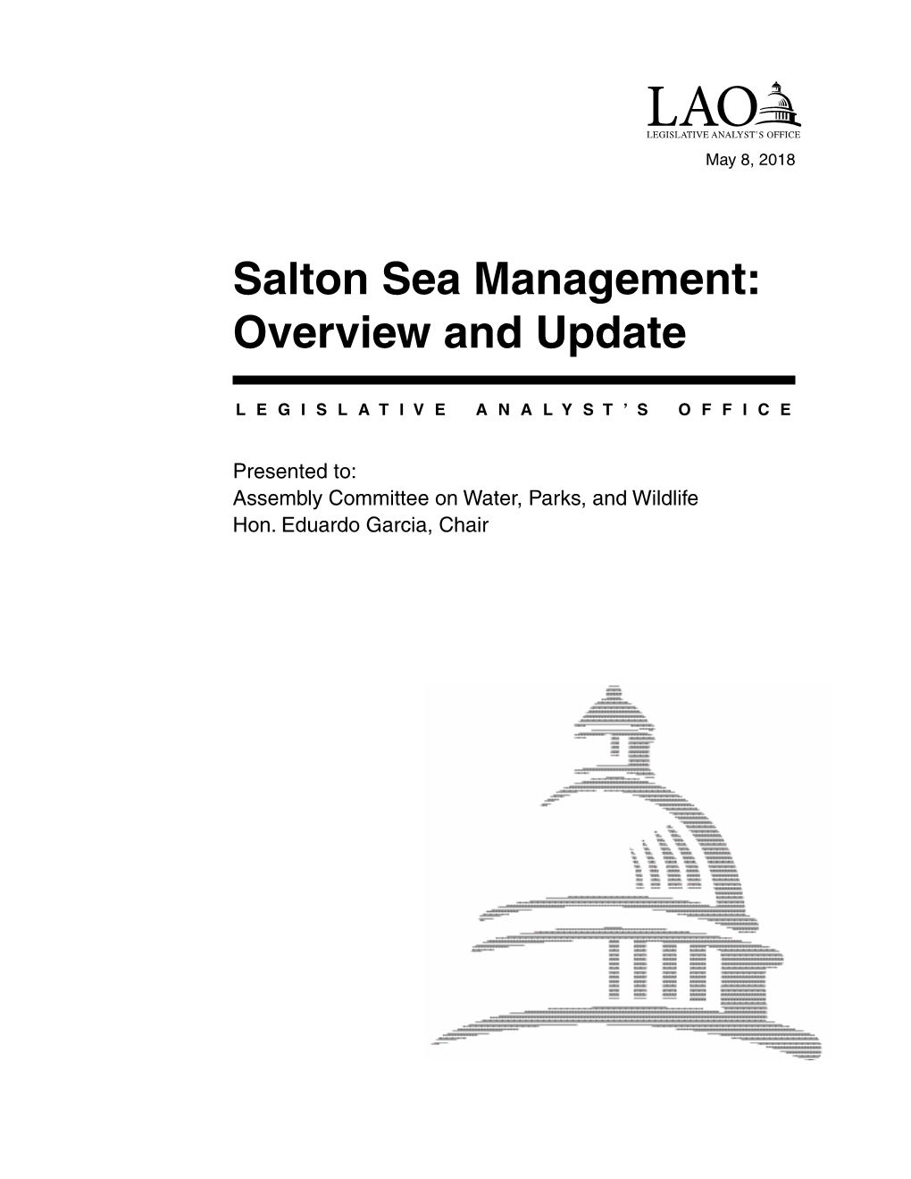 Salton Sea Management: Overview and Update