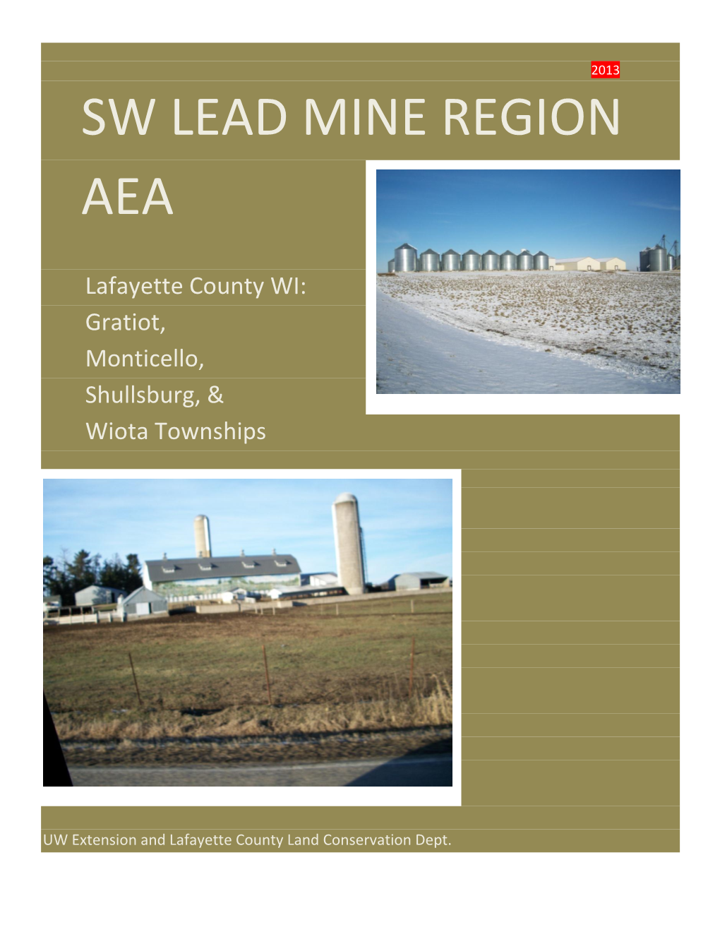 Sw Lead Mine Region Aea