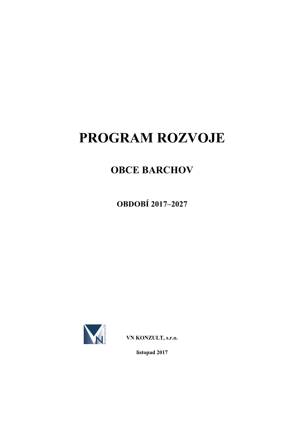 Program Rozvoje