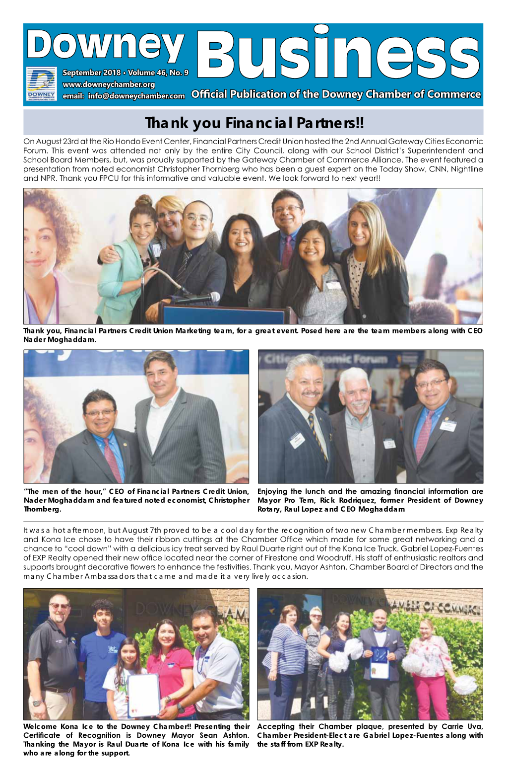 DOWNEY BUSINESS September 2018