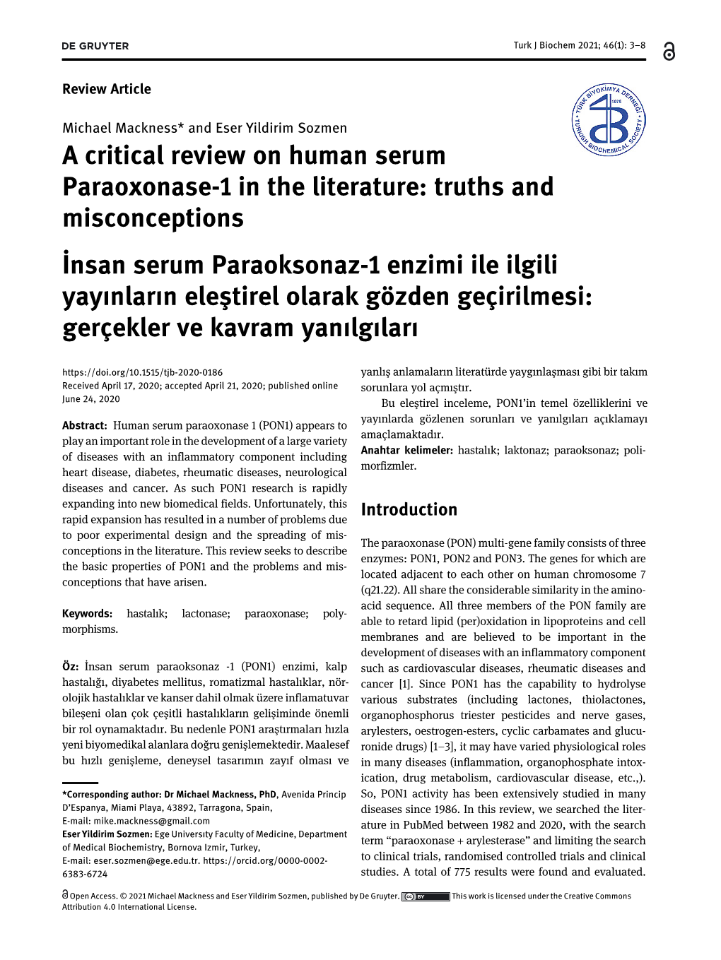 A Critical Review on Human Serum